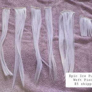 *PRICE FIRM* Epic Ice Purple Wefts